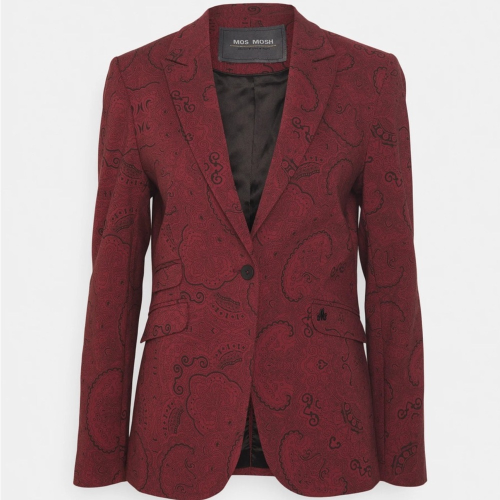 Mos Mosh - Lake Pinto Blazer Oxblood Red size 40